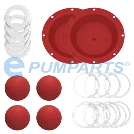 Kit de reparacion para Sandpiper S20 plastica de 2"/ 51mm