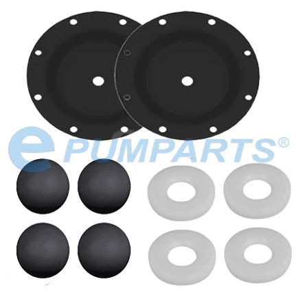 Kits de reparacion para Sandpiper modelo S05 metalica de 1/2"/ 13mm
