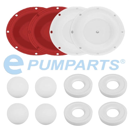 Kits de reparacion para Sandpiper modelo S05 metalica de 1/2"/ 13mm