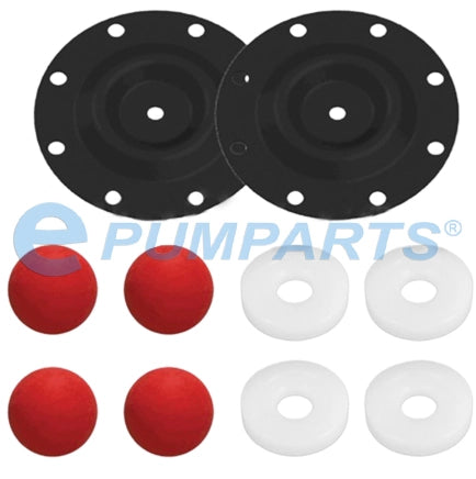 Kits de reparacion para Sandpiper modelo S05 metalica de 1/2"/ 13mm
