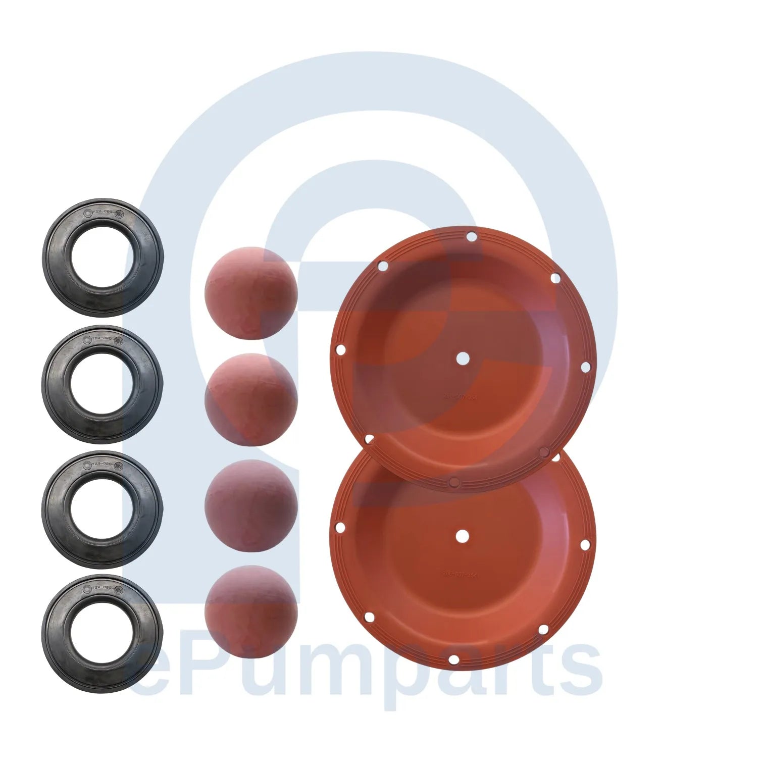 Kit de reparacion de Santopreno para Sandpiper S20 metalica