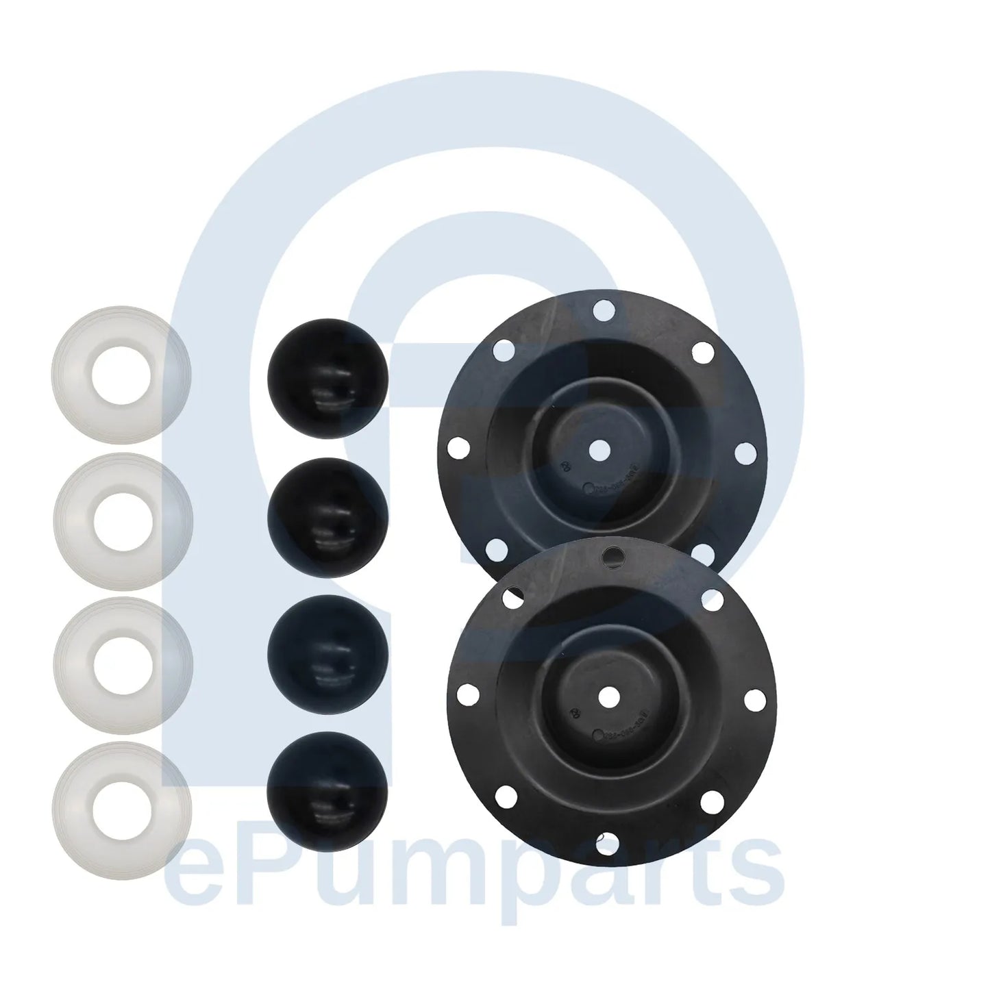 Kits de reparacion para Sandpiper modelo S05 no metálica de ½"/ 13mm