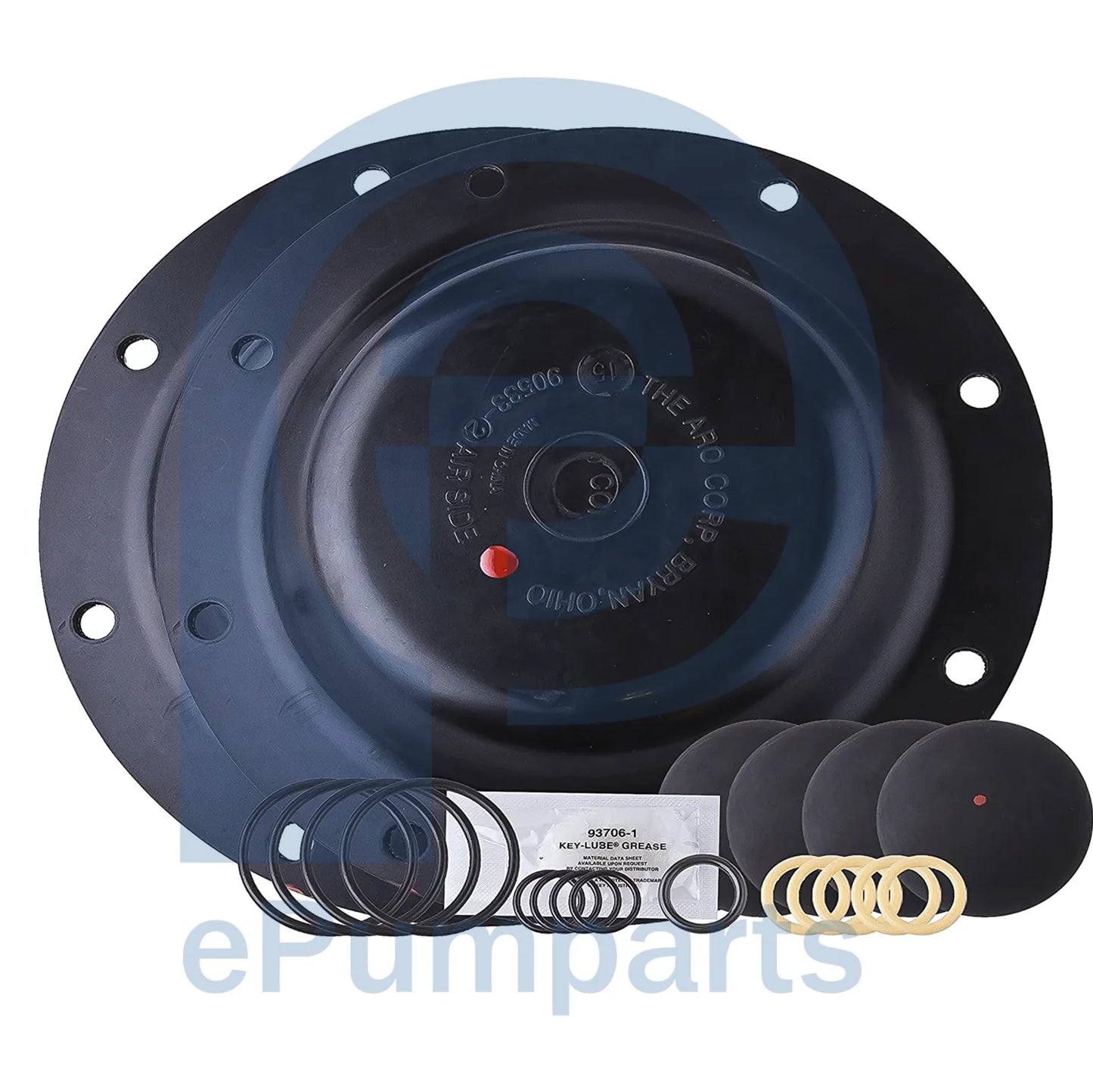 Kits de reparacion humedo de Buna para ARO 666100-122-C
