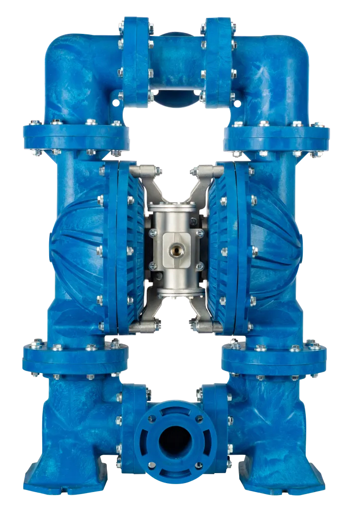 Bomba de Diafragma Neumática FTI AIR FT30P 3" (78 mm) Polipropileno (PP) para Aplicaciones Químicas e Industriales