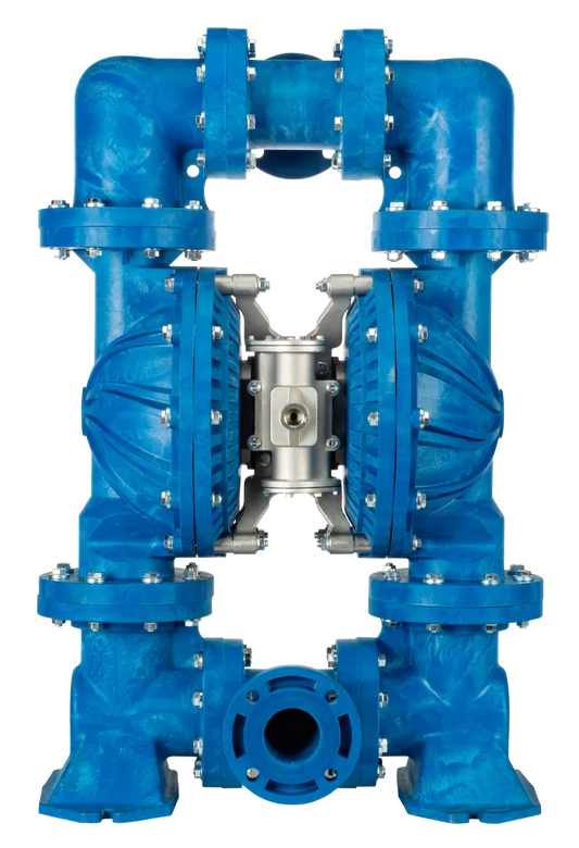 Bomba de Diafragma Neumática FTI AIR FT30P 3" (78 mm) Polipropileno (PP) para Aplicaciones Químicas e Industriales