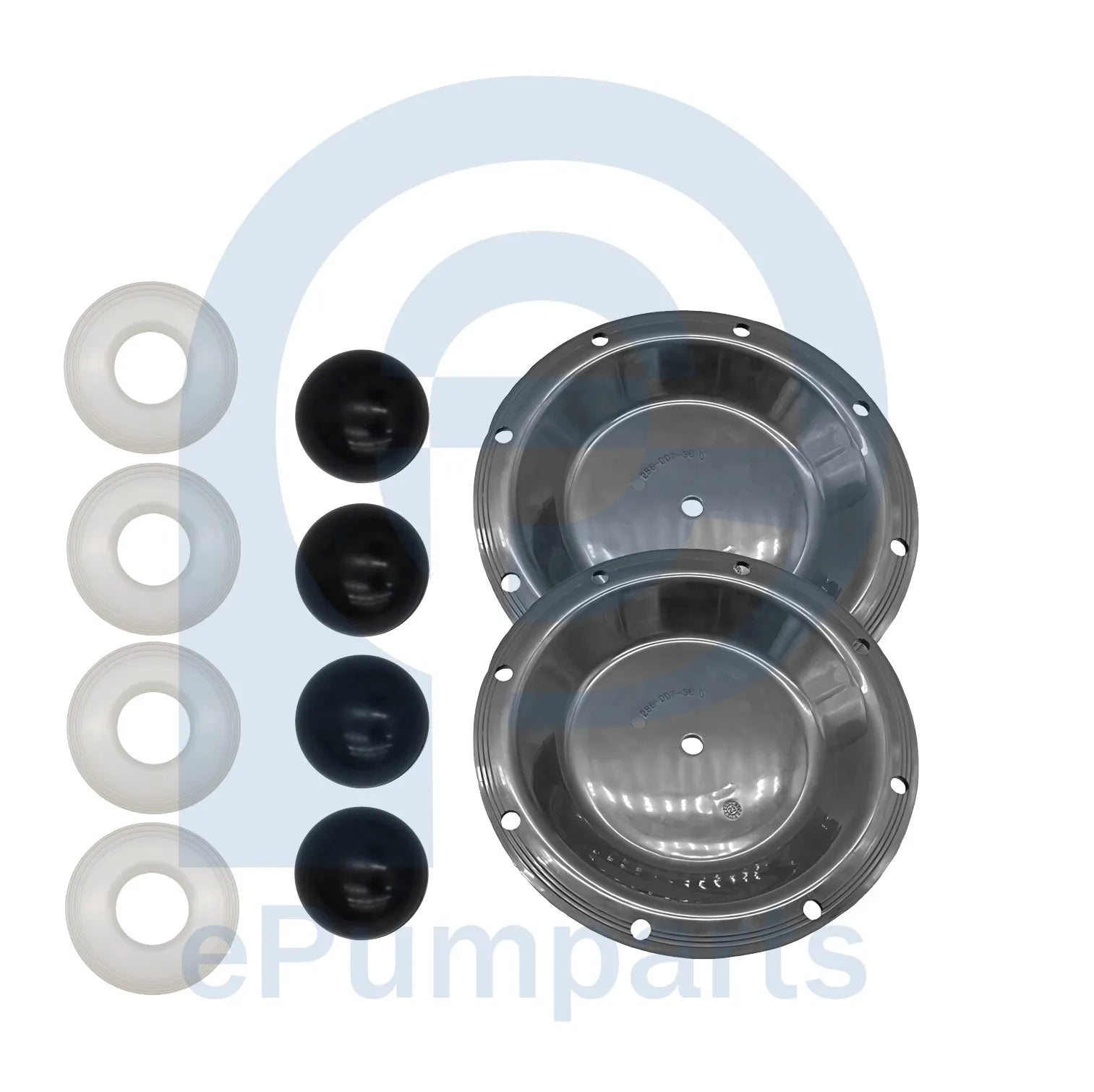 Kit de reparacion de buna para Sandpiper S15 metalica