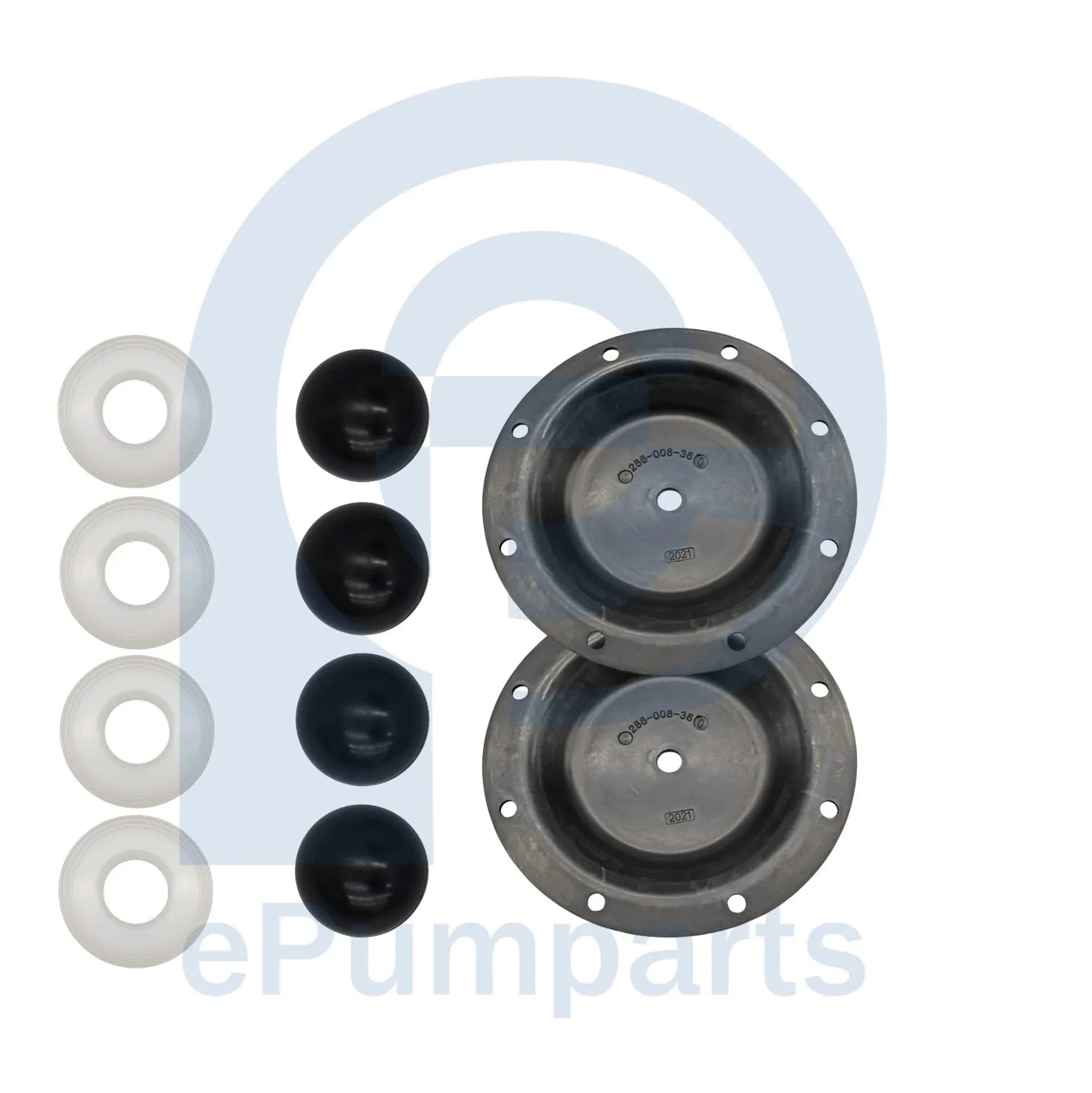 Kit de reparacion de buna para Sandpiper S1f metalica