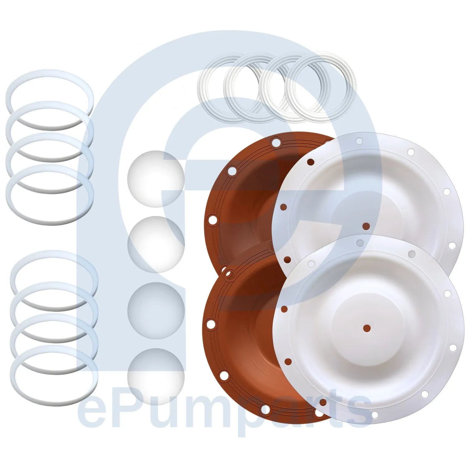 Kit de reparacion para Sandpiper S30 no metalica