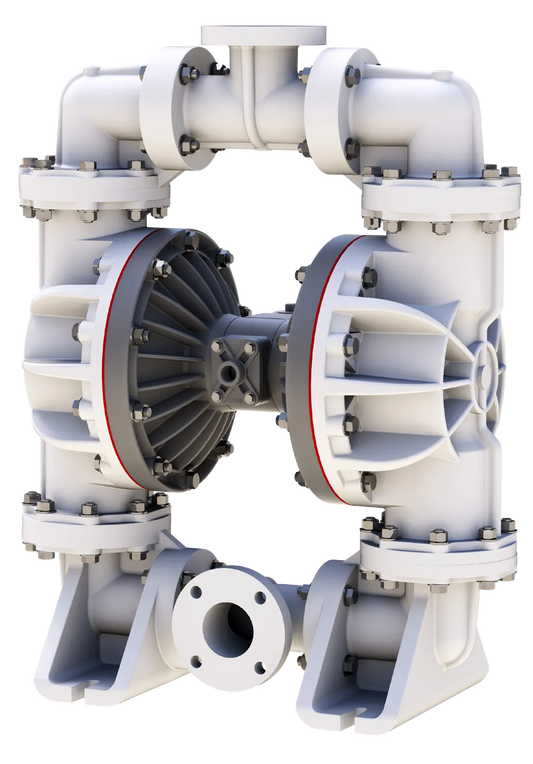 Bomba de diafragma FTA F30 / Sandpiper S30 de polipropileno de 3"/76mm